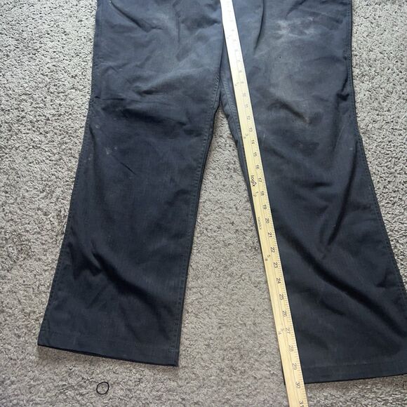 Carhartt Rugged Flex Canvas Work Pants Men 36x30 Gray Relaxed Fit Utility Pocket - Picture 5 of 9